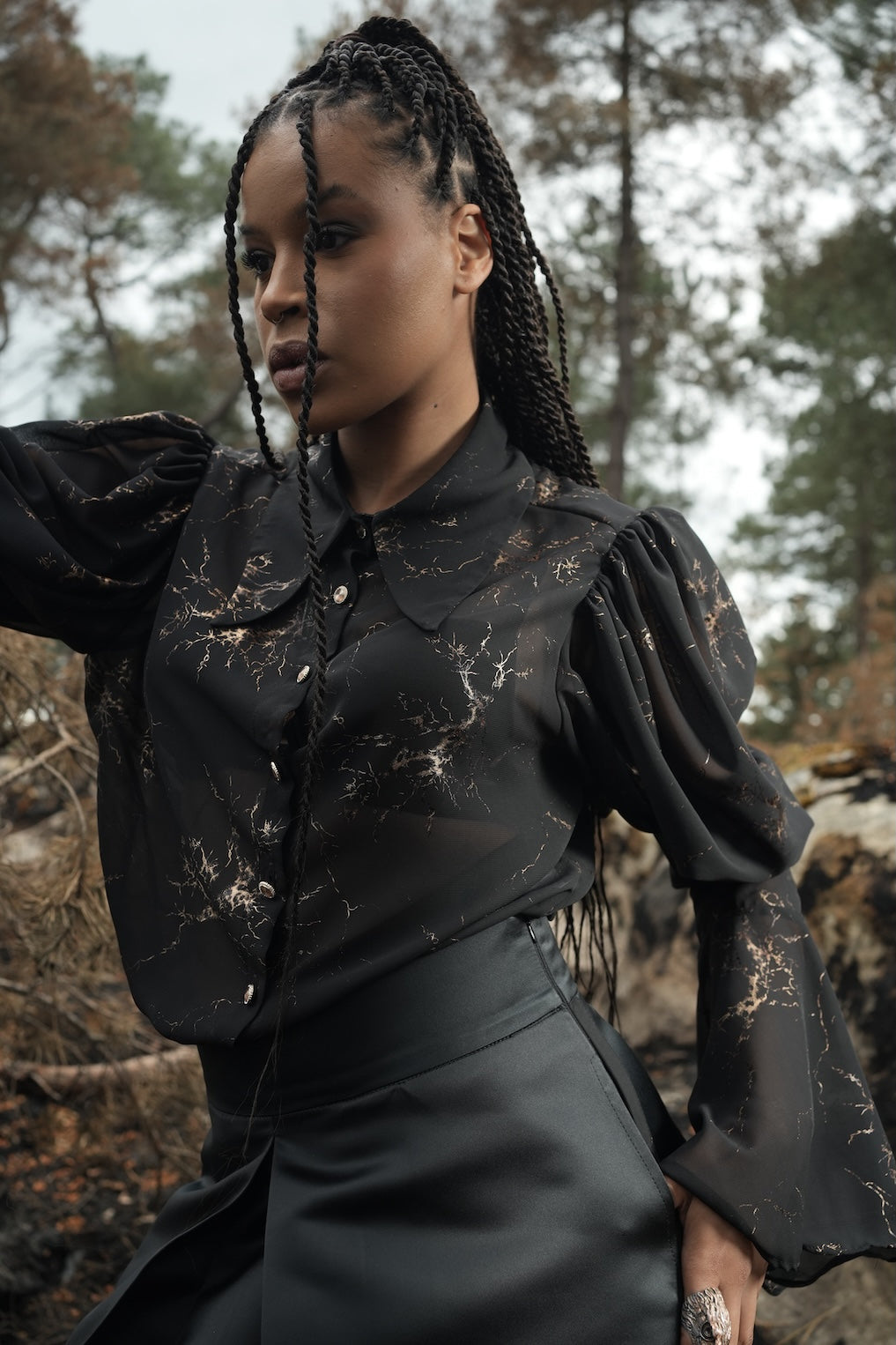 KALE - Chemise en mousseline